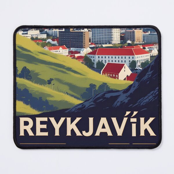 Item preview, Reykjavik Iceland Vintage Travel Tourism designed and sold by TravelersGems.