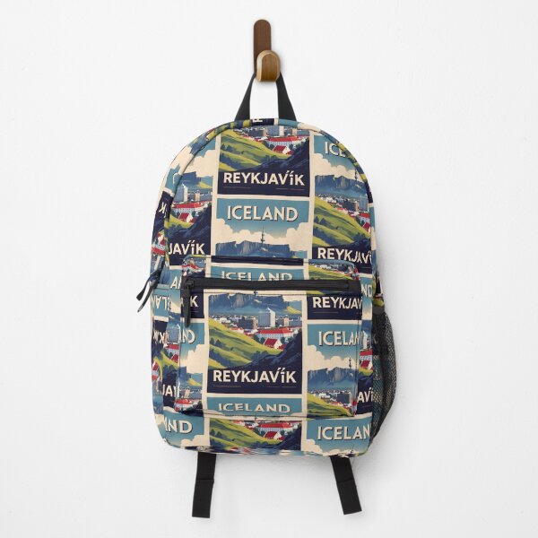 Item preview, Reykjavik Iceland Vintage Travel Tourism designed and sold by TravelersGems.