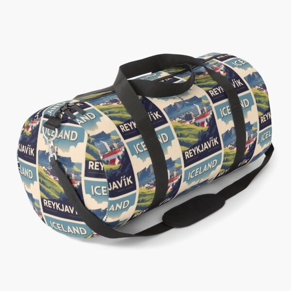 Item preview, Reykjavik Iceland Vintage Travel Tourism designed and sold by TravelersGems.