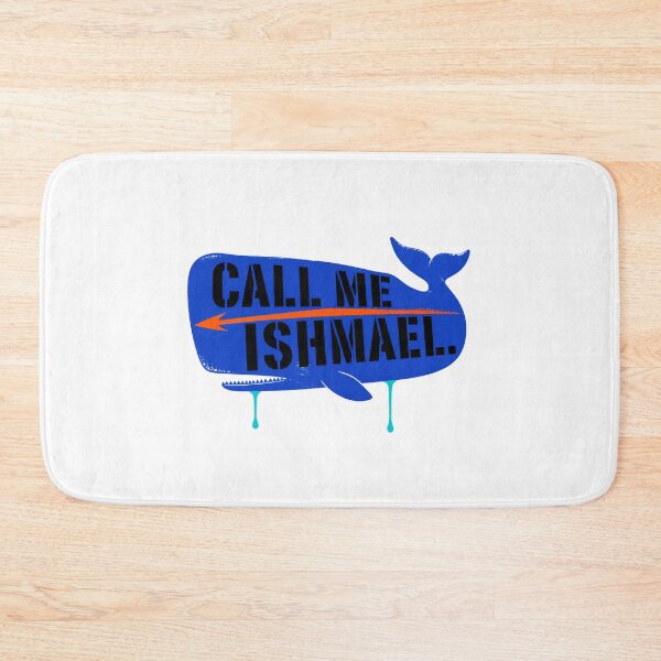 Item preview, Call Me Ishmael Blue Whale Harpoon Word Art designed and sold by Fenay Designs.
