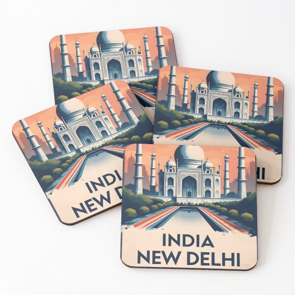 Item preview, New Delhi India Vintage Travel Tourism designed and sold by TravelersGems.