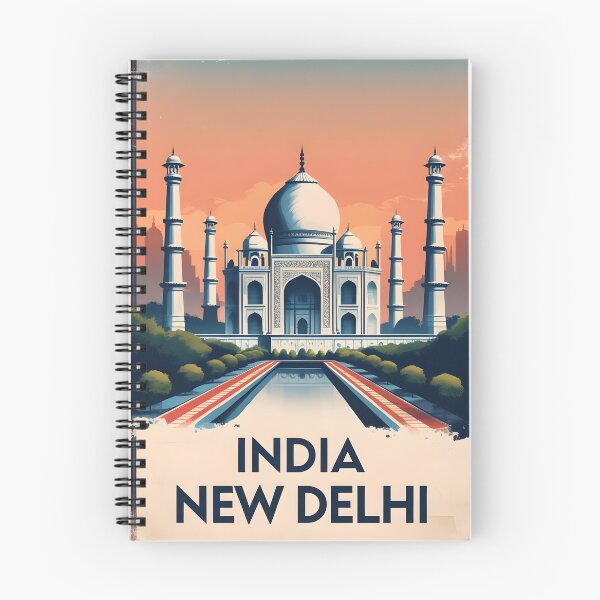 Item preview, New Delhi India Vintage Travel Tourism designed and sold by TravelersGems.