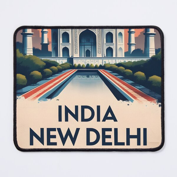 Item preview, New Delhi India Vintage Travel Tourism designed and sold by TravelersGems.