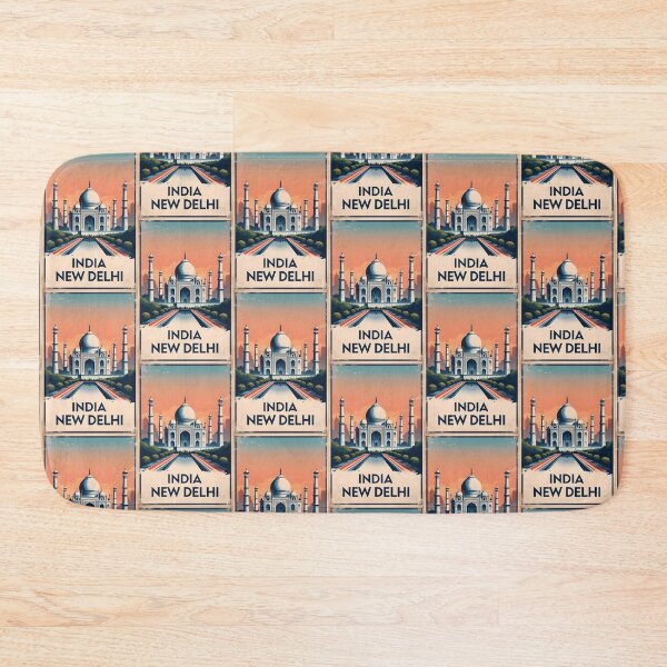 Item preview, New Delhi India Vintage Travel Tourism designed and sold by TravelersGems.