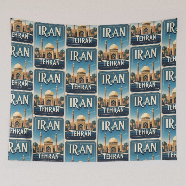 Item preview, Tehran Iran Vintage Travel Tourism designed and sold by TravelersGems.
