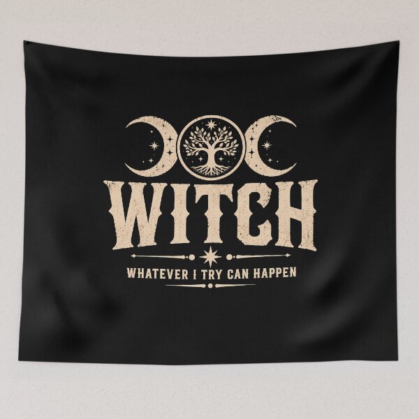 Item preview, Witchy Design with Mystic Tree and Moon Phases designed and sold by rafaeltto.