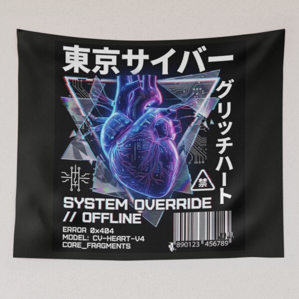 Item preview, Tokyo Cyber Heart System Override Aesthetic designed and sold by RoyalPrime.