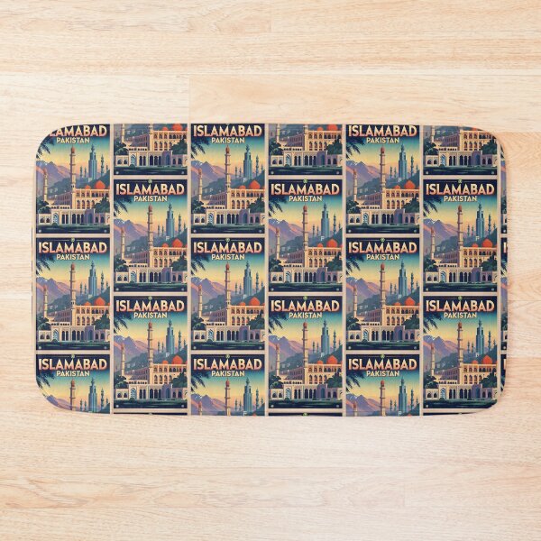 Item preview, Islamabad Pakistan Vintage Travel Tourism designed and sold by TravelersGems.