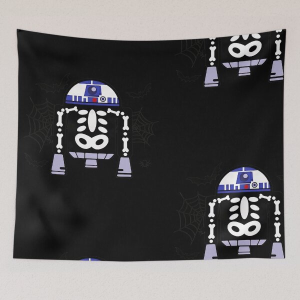 Item preview, Spooky Retro Robot Skull Halloween Laboratory Design designed and sold by JohnMorga62369.