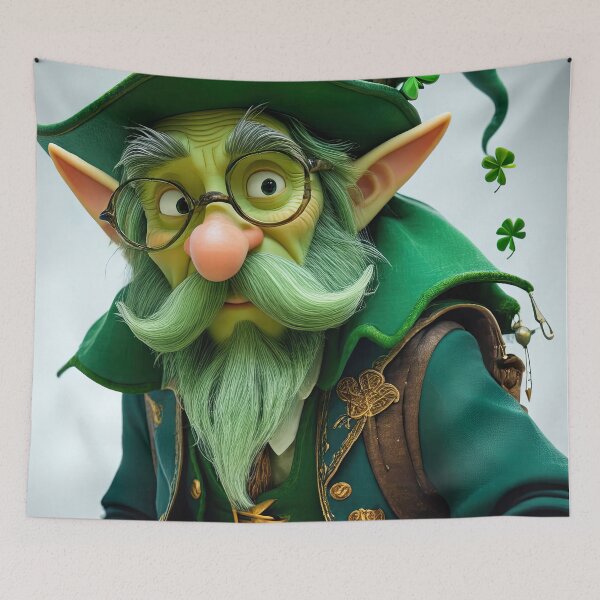 Item preview, Old Fart as a Leprechaun designed and sold by Colin Bentham.
