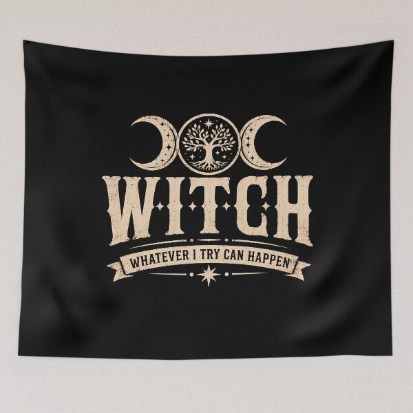 Item preview, Witch design with moon phases and tree of life designed and sold by rafaeltto.