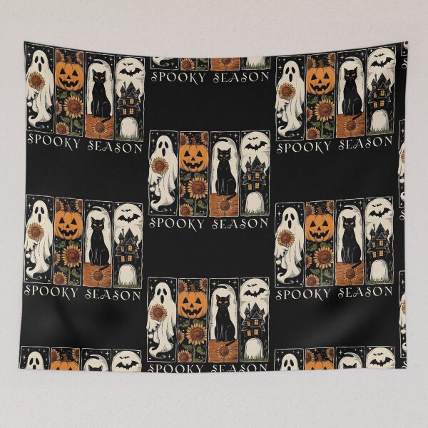 Item preview, Spooky Season Halloween Sunflower Art designed and sold by RDGNR.