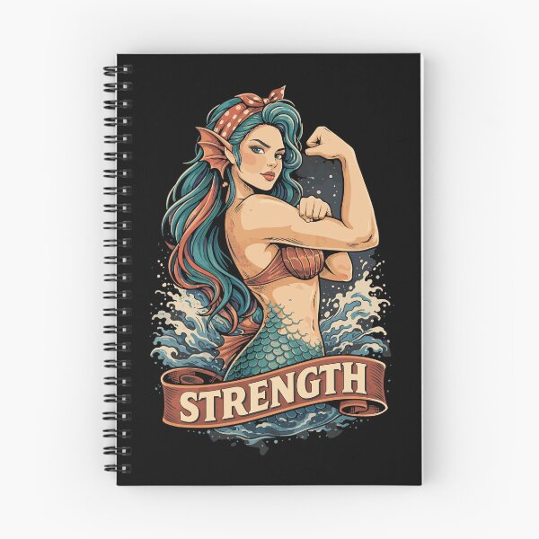 Item preview, Strong mermaid: Mermaid shows off her muscles at the gym designed and sold by Pineapple-Tree.