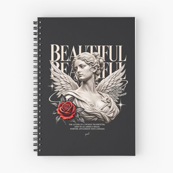 Item preview, Beautiful Eternal Grace – Classical Angel Statue Streetwear designed and sold by Musamem  Designs.