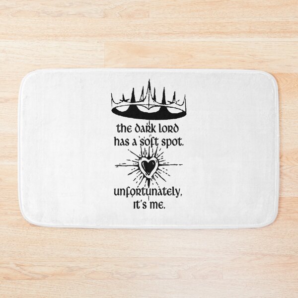 Item preview, Dark Lord Has a Soft Spot Unfortunately It's Me – Dark Romantasy Humor designed and sold by witchlingart.