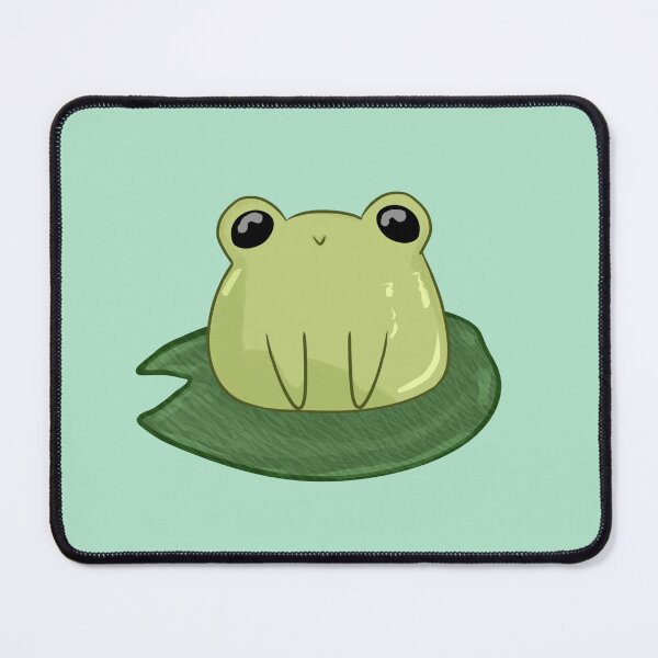 Item preview, Frog on a lily pad designed and sold by Extremely Tired Art.