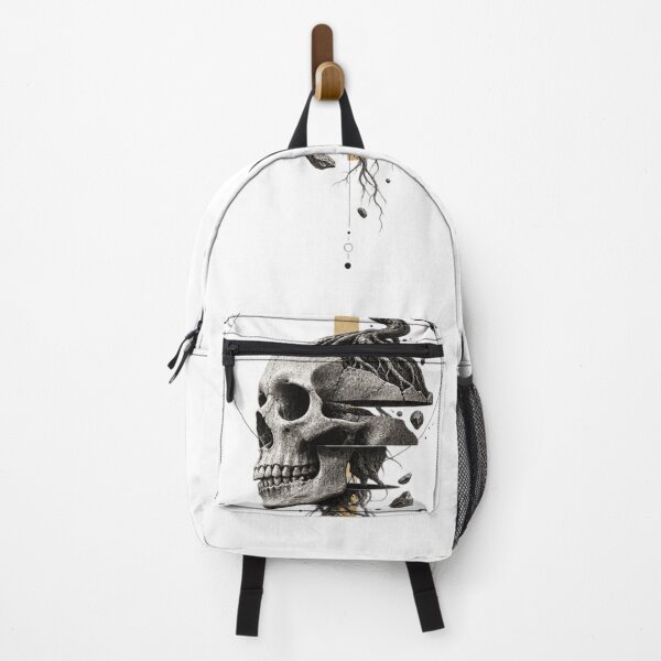 Item preview, Skull Bonsai — Japanese Zen Death and Life Surreal Art designed and sold by mari0n980.