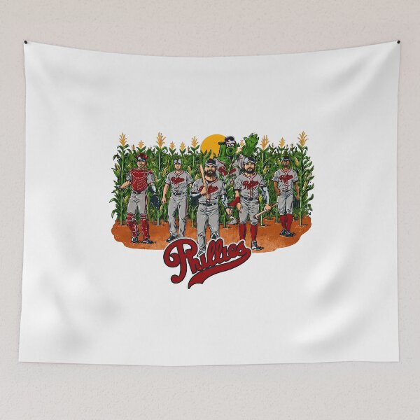 Item preview, Baseball Team Cornfield Cartoon Illustration Spirit designed and sold by AnthonyCo48862.