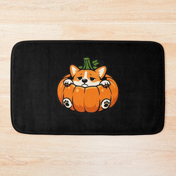 Item preview, Cute Sad Corgi Inside Halloween Pumpkin Vector Art designed and sold by Cherie-verse.