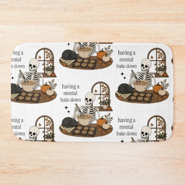 Item preview, Skeleton Baking Humor Halloween Design designed and sold by RDGNR.