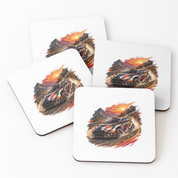 Item preview, Mountain Rally Car | Dynamic Racing Sticker designed and sold by blossomfun.
