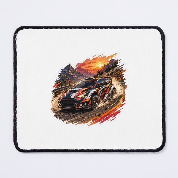 Item preview, Mountain Rally Car | Dynamic Racing Sticker designed and sold by blossomfun.