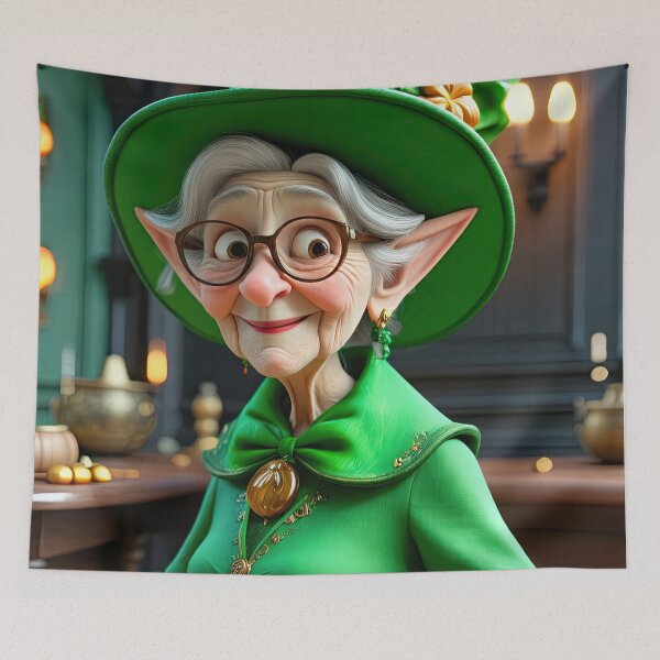 Item preview, Old Fart as a Leprechaun designed and sold by Colin Bentham.