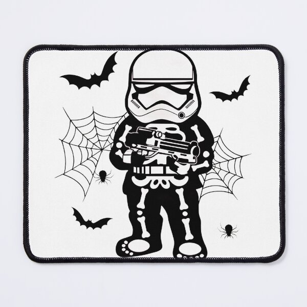 Item preview, Skeleton Stormtrooper Halloween Spooky Warrior Artwork designed and sold by AlisonFle96648.