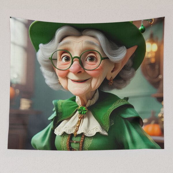 Item preview, Old Fart as a Leprechaun designed and sold by Colin Bentham.