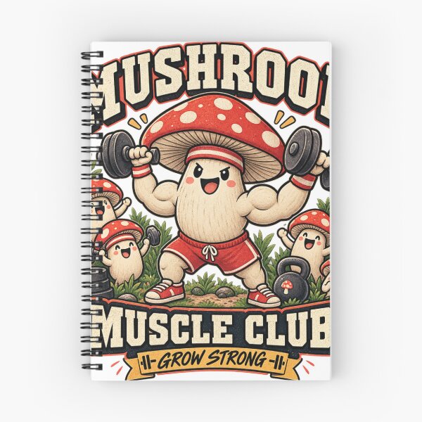 Item preview, Mushroom Muscle Club designed and sold by AlphaPODMonkey.