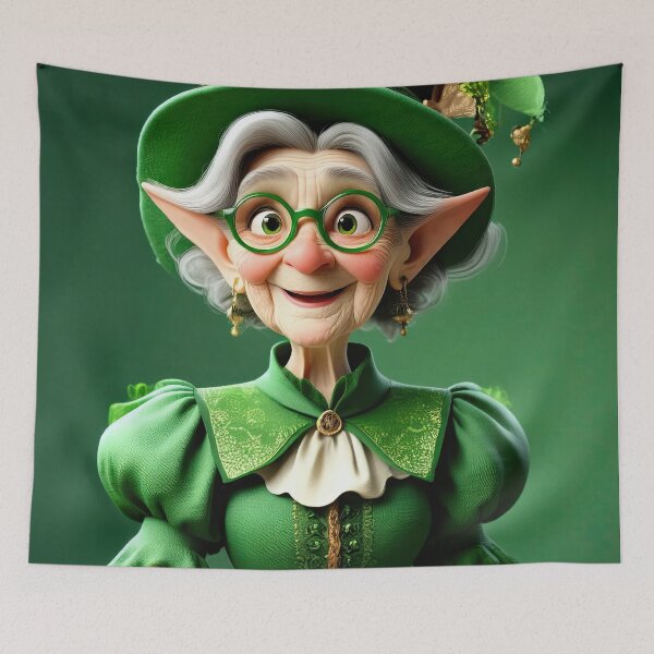 Item preview, Old Fart as a Leprechaun designed and sold by Colin Bentham.