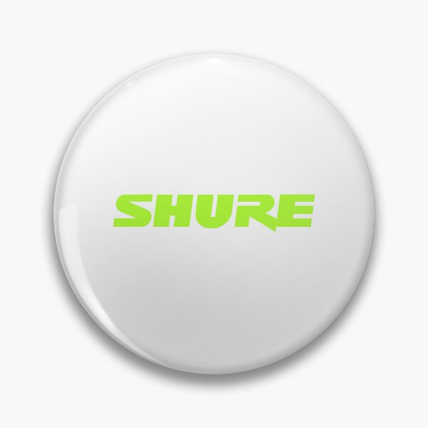 Item preview, Shure Microphones & Audio Gear Neon Green Logo designed and sold by amamspk.