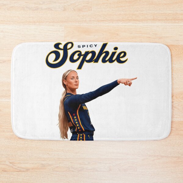 Item preview, Spicy Sophie Scripted Basketball Fan Portrait Design designed and sold by JasonGard86375.