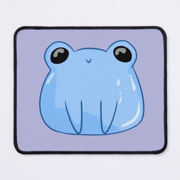 Item preview, Blue frog designed and sold by Extremely Tired Art.