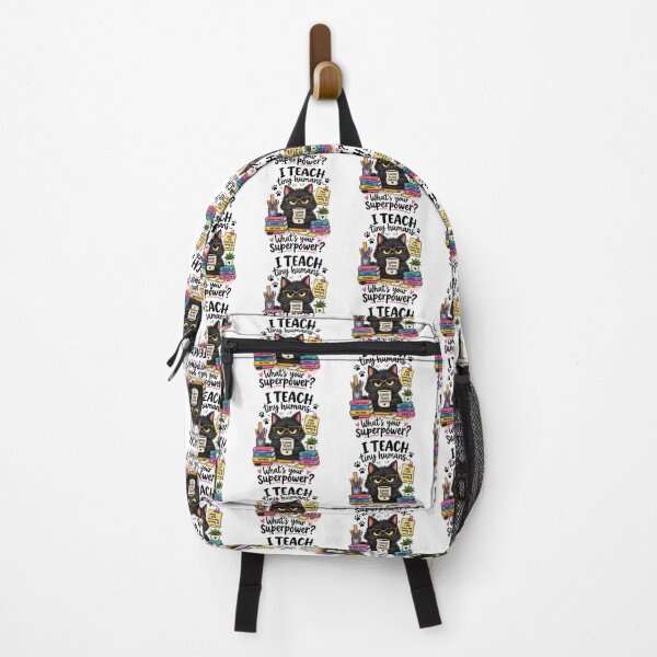Item preview, Funny Black Cat Teacher – Coffee Teach Survive designed and sold by ArtBySylvia.