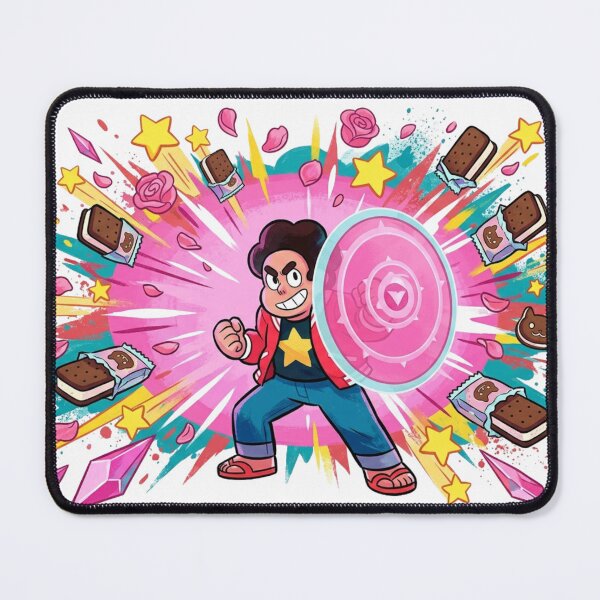 Item preview, Steven Universe Cosmic Star Shield Burst Pop Art designed and sold by 0Zetgest.