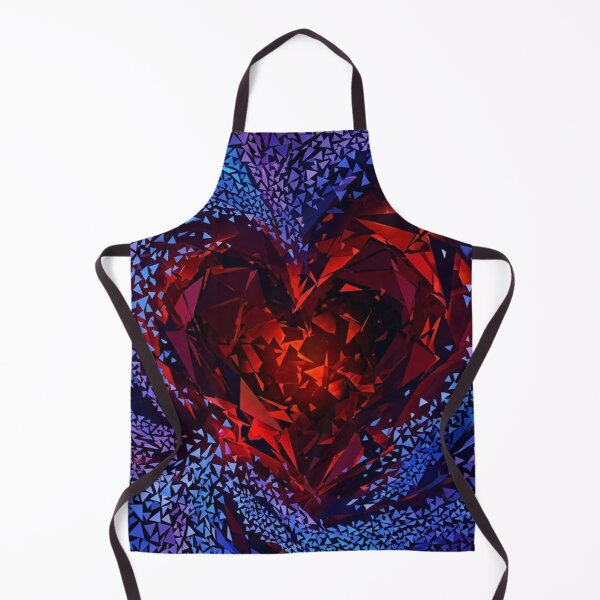 Item preview, Crystal heart in a swirl of colors designed and sold by Sigtrix.