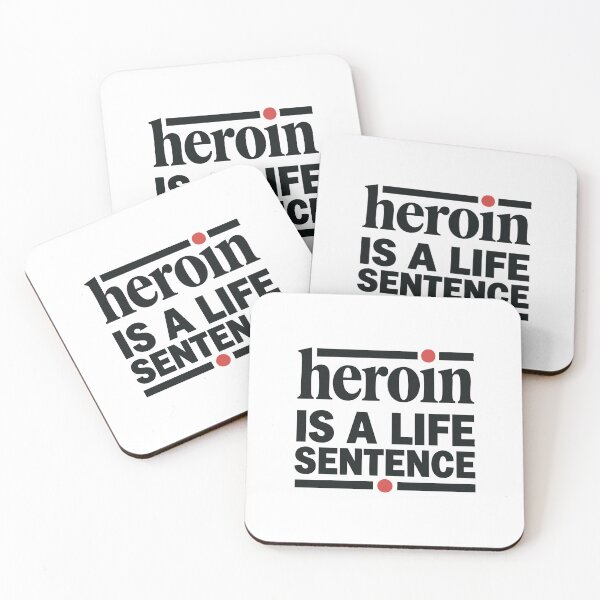 Artikelvorschau, Heroin ist eine lebenslange Haftstrafe entworfen und verkauft von underground notes.