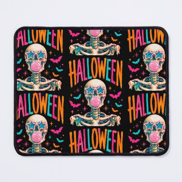 Item preview, Retro Halloween Skeleton with Bubblegum designed and sold by RDGNR.