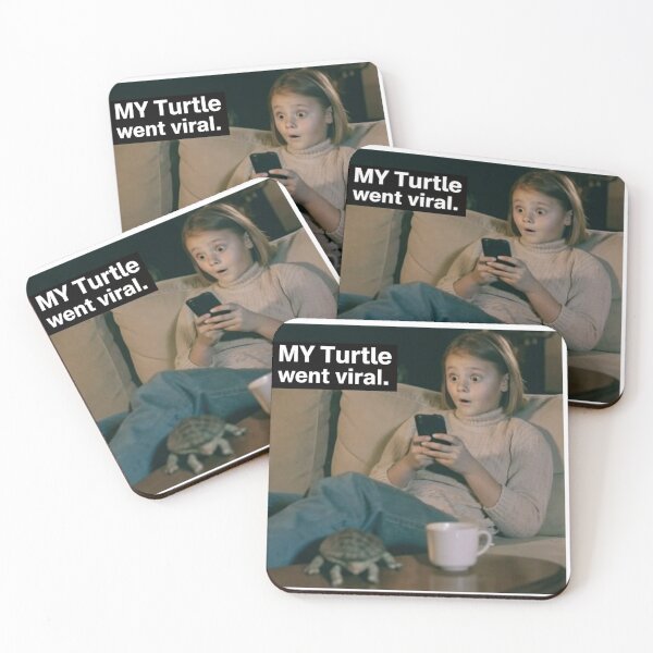 Item preview, Viral Turtle Shocked Funny Meme designed and sold by stoyanovassg.