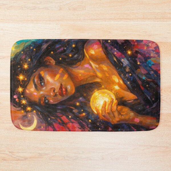 Item preview, Nyx – The Cosmic Goddess Painting designed and sold by GalleryKauffeld.