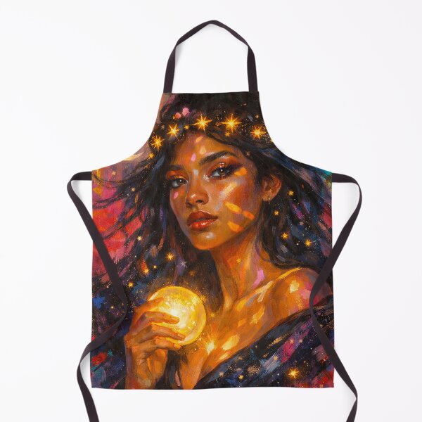 Item preview, Nyx – The Cosmic Goddess Painting designed and sold by GalleryKauffeld.
