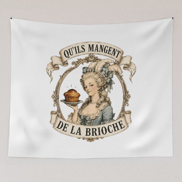 Item preview, Let Them Eat Cake Marie Antoinette Brioche designed and sold by kuradoshanon.