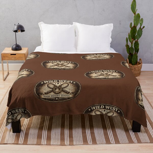 Item preview, WILD WEST – High Desert Goods Vintage Western Emblem designed and sold by Anyshca.