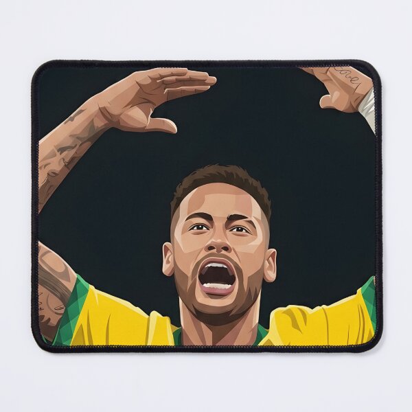 Item preview, Neymar vector art designed and sold by Rusdiii.