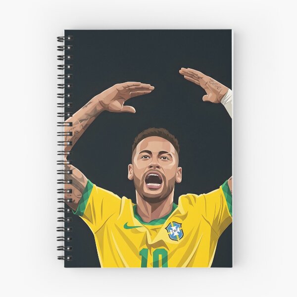 Item preview, Neymar vector art designed and sold by Rusdiii.
