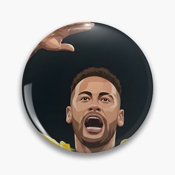 Item preview, Neymar vector art designed and sold by Rusdiii.