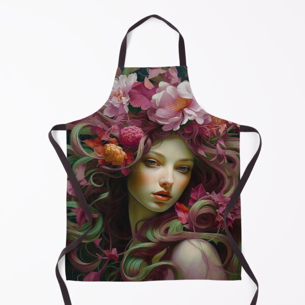Item preview, Sci-Fi Princess: Female Growing Flowers From Her Head designed and sold by DEC02.