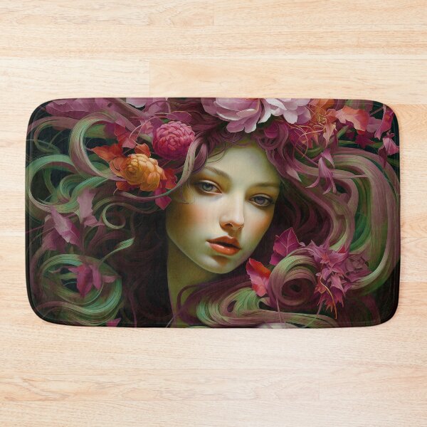 Item preview, Sci-Fi Princess: Female Growing Flowers From Her Head  designed and sold by DEC02.