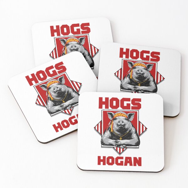 Item preview, Hogs Hogan Pig Wrestling Parody Retro Wrestling designed and sold by thefirstbroo.